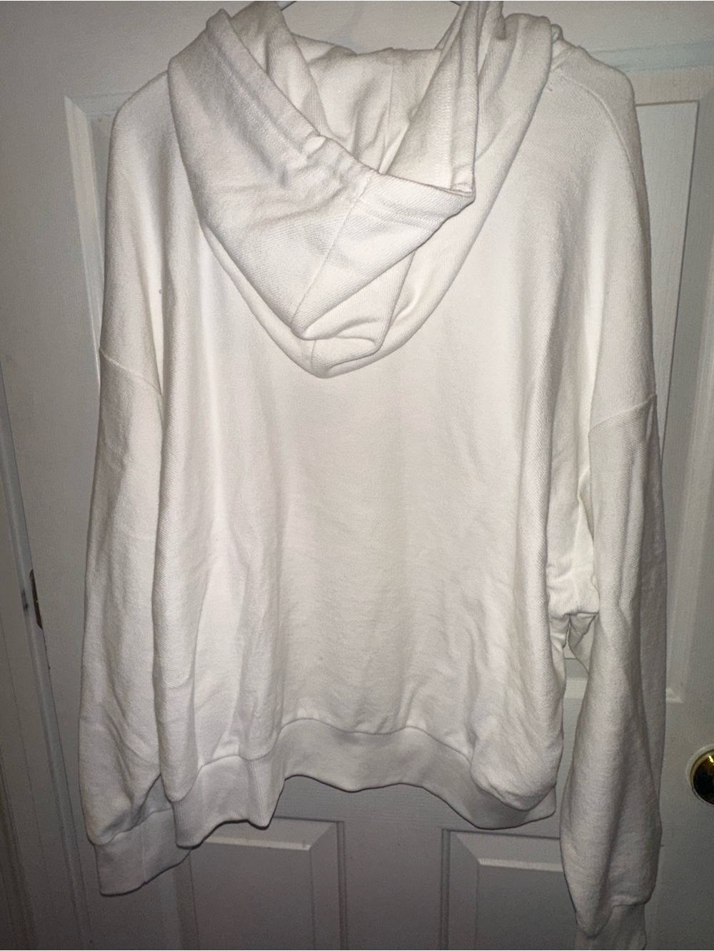 Like new Urban Outfitters Standard Cloth White 100% Cotton Hoodie Men's Medium - Picture 2 of 13
